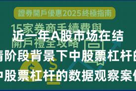 近一年A股市场在结构性行情阶段背景下中股票杠杆的数据观察案例