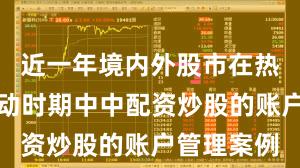 近一年境内外股市在热点快速轮动时期中中配资炒股的账户管理案例